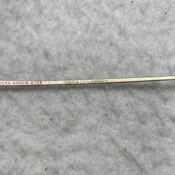 Modern URock U728 Eyeglasses Matie Rose Gunmetal 48-19 - Picture 5 of 12